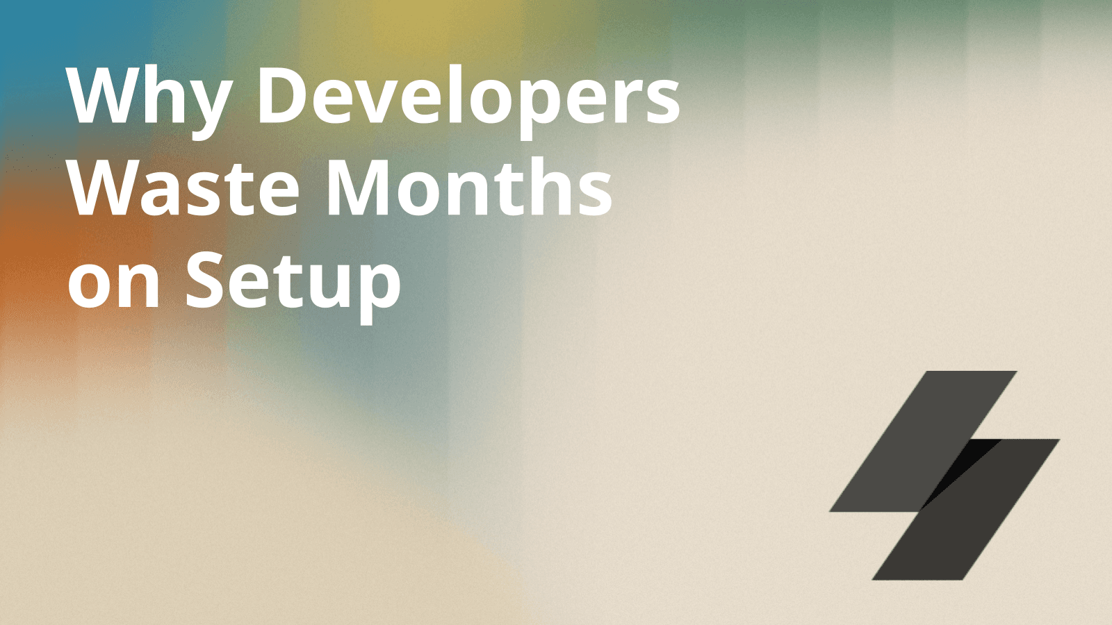 The 'Not Invented Here' Syndrome: Why Developers Waste Months on Setup